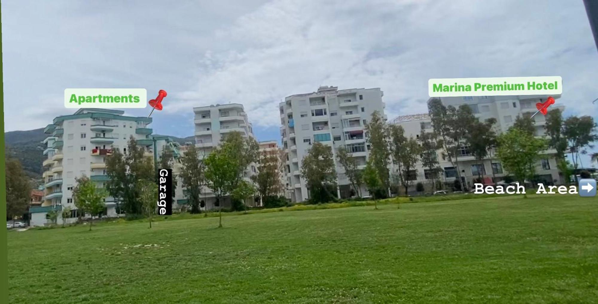 Marina Premium Hotel Vlorë Exterior foto